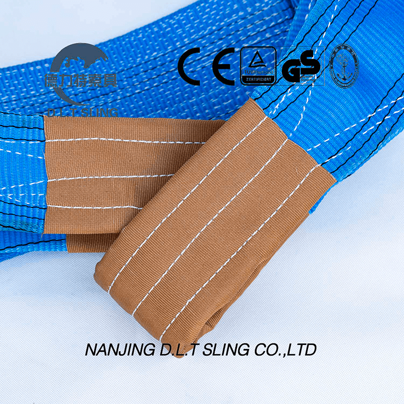 Slinge de sangle plate 8T Polyester en standard