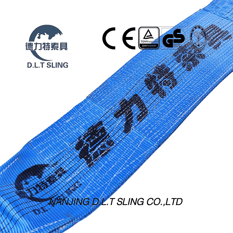 Slinge de sangle plate 8T Polyester en standard