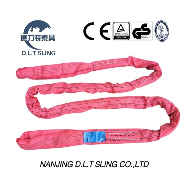 Élingue DLT Eye et Oeil Round Sling pour la construction