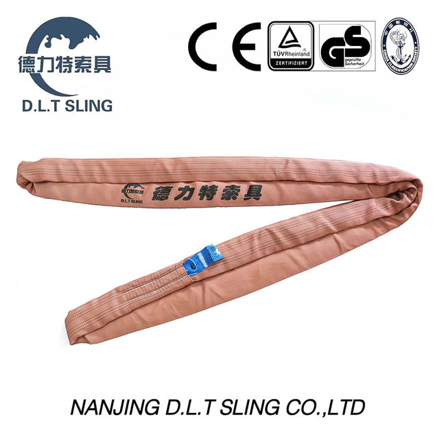 Élingue ronde douce 6t brun