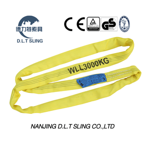 Dlt Sling 3Ton Round Sling Stracles pour le levage