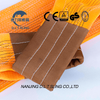 Élingue en sangle plate en polyester à 2 plis pour levage industriel