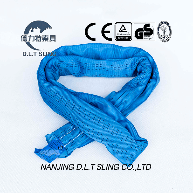 Élingue de levage rond en polyester 8T sans fin