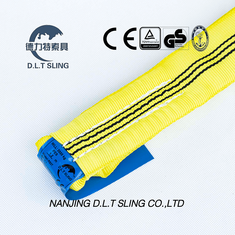 Dlt Sling 3Ton Round Sling Stracles pour le levage
