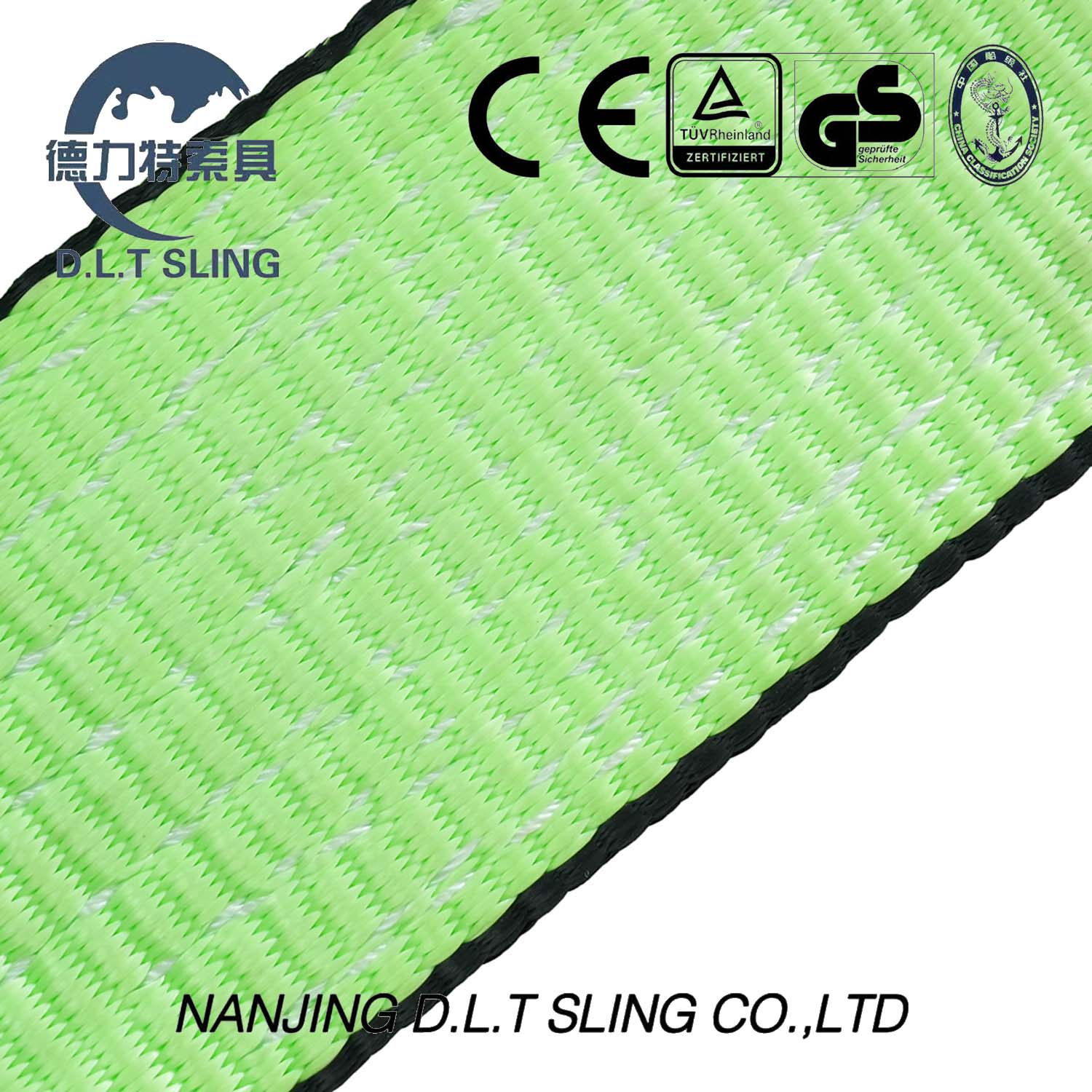 STACTES TOW avec CE, GS Certificats Green fluorescent