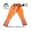Élingue en sangle plate en polyester à 2 plis pour levage industriel