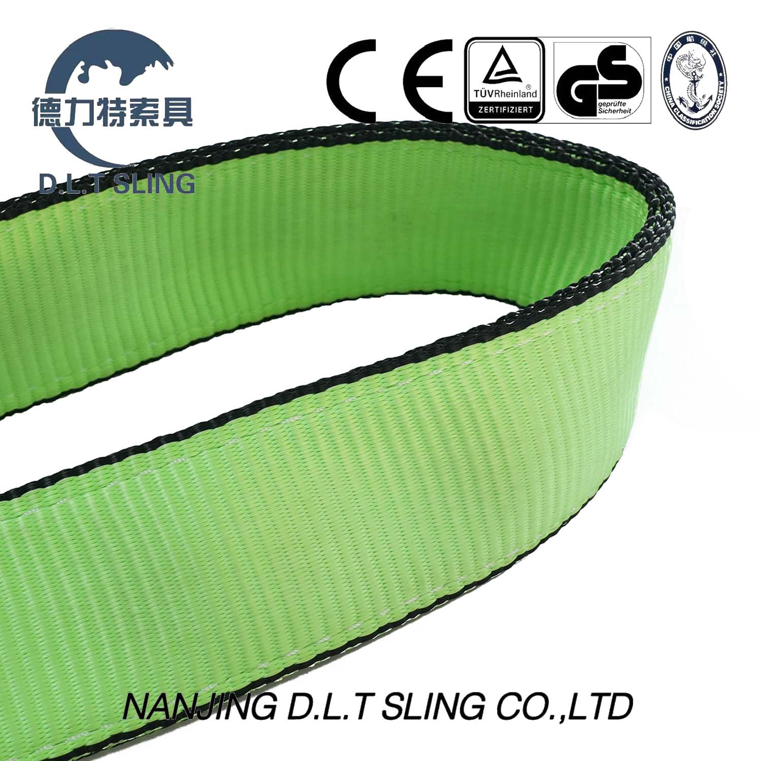 STACTES TOW avec CE, GS Certificats Green fluorescent