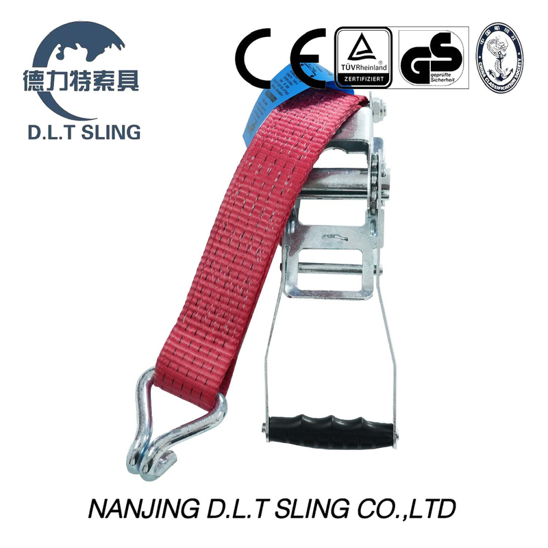 2500 / 5000dan Rachet Tie Down Ergo Buckel, Double J Hooks
