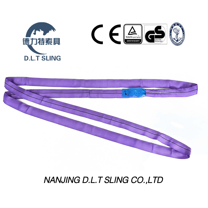Élingue ronde 1T de haute qualité pour le levage