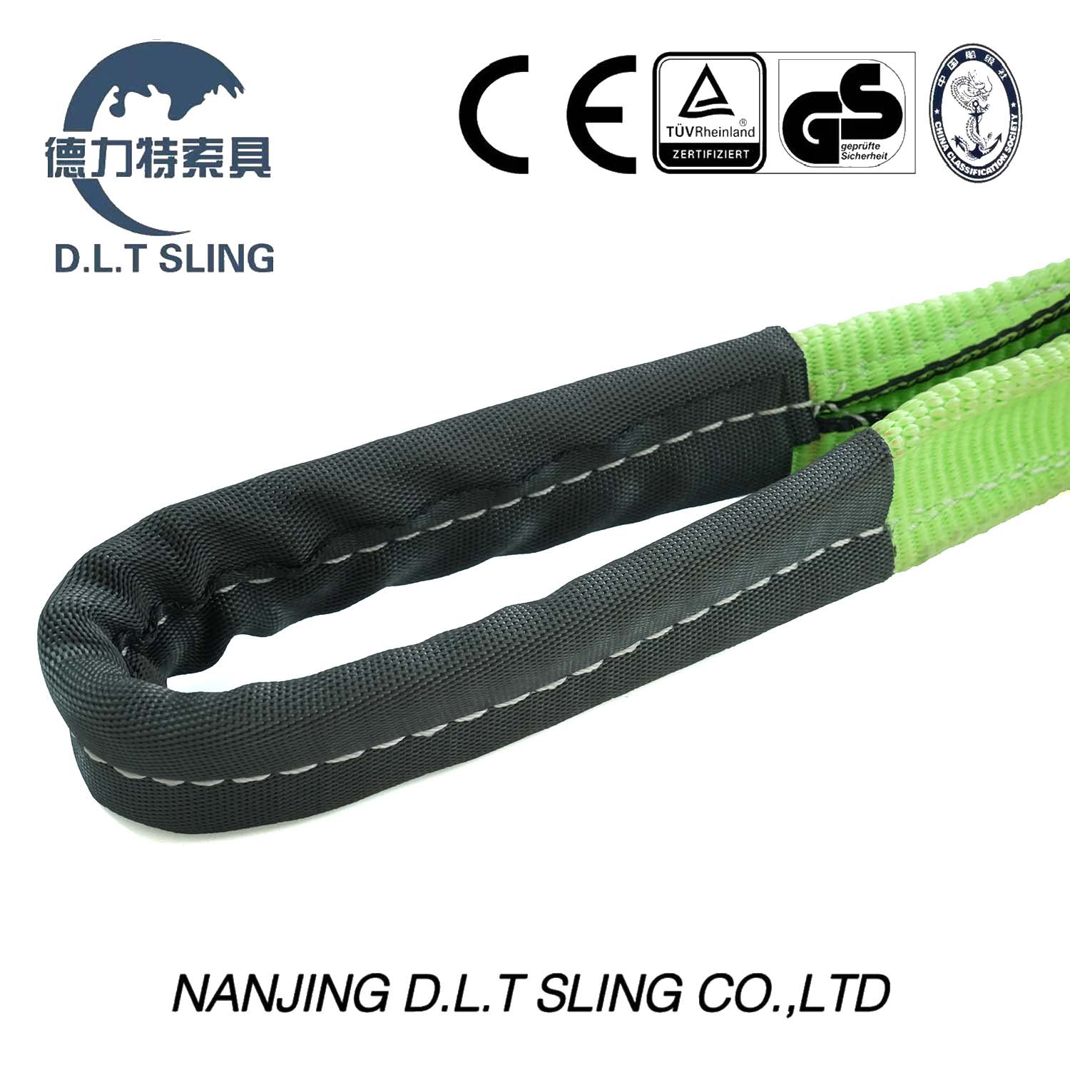STACTES TOW avec CE, GS Certificats Green fluorescent