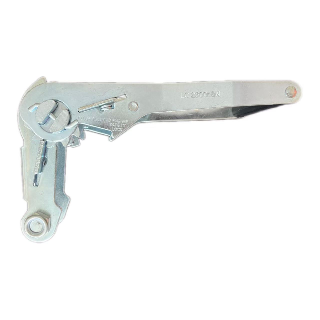 Boucle de sangle à cliquet avec poignée en aluminium